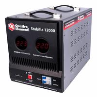 Стабилизатор напряжения QUATTRO ELEMENTI Stabilia 12000 (12000 ВА, 140-270 В, 20.5 кг, байпас)